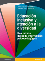 Educación inclusiva y atención a la diversidad: Una mirada desde la intervención psicopedagógica