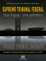 Supremo Tribunal Federal: duas línguas, uma gramática: desvelando a interação sistêmica entre o político e o jurídico