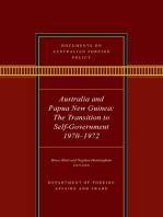 Documents on Australian Foreign Policy: Australia and Papua New Guinea, 1970-1972: The transition to self-governance