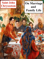 On Marriage and Family Life