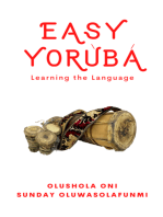 Easy Yoruba: Learning the Language