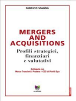 Mergers and Acquisitions