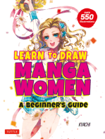 Learn to Draw Manga Women: A Beginner's Guide (With Over 550 Illustrations)