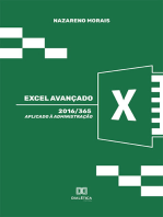 Excel Avançado 2016/365: aplicado à administração