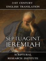 Septuagint: Jeremiah