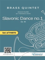 Slavonic Dance no.1 - Brass Quintet/Ensemble (parts): Op. 46