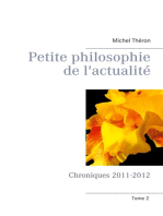 Petite philosophie de l'actualité: Chroniques 2011-2012