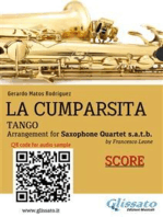 Saxophone Quartet "La Cumparsita" tango (score)