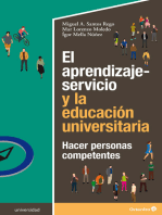 El aprendizaje-servicio y la educación universitaria: Hacer personas competentes