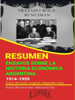 Resumen de Ensayos Sobre la Historia Económica Argentina, 1914-1959: RESÚMENES UNIVERSITARIOS