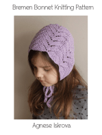 Bremen Bonnet Knitting Pattern