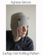 Earflap Hat Knitting Pattern