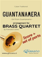 Guantanamera - Brass Quartet (score & parts)