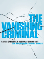 The Vanishing Criminal: Causes of Decline in Australia’s Crime Rate