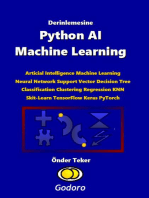 Derinlemesine Python AI Machine Learning