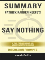 Summary of Patrick Radden Keefe's Say Nothing
