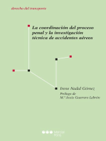 La coordinación del proceso penal y la investigación técnica de accidentes aéreos