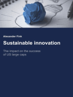 Sustainable Innovation: The impact on the success of US large caps