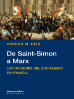 De Saint-Simon a Marx: Los orígenes del socialismo en Francia