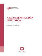 Argumentación jurídica