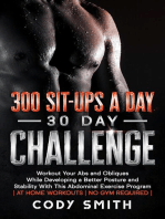 300 Sit-ups a Day 30 Day Challenge