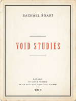 Void Studies