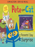 Pete the Cat Parents' Day Surprise: A Father's Day Gift Book From Kids