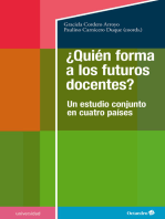 ¿Quién forma a los futuros docentes?: Un estudio conjunto en cuatro países