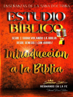 Estudio Bíblico: Sana Doctrina Cristiana: Introducción a la Biblia: Estudio Bíblico Cristiano Sobrevolando la Biblia con Enseñanzas de la Sana Doctrina