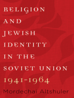 Religion and Jewish Identity in the Soviet Union, 1941–1964