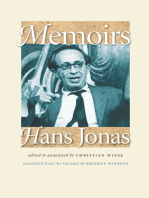 Memoirs: Hans Jonas