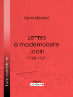 Lettres à Mademoiselle Jodin: 1765-1769