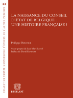 La naissance du Conseil d'État de Belgique : une histoire française ?