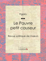 Le Pauvre petit causeur: Revue satirique de moeurs