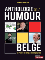 Anthologie de l'humour belge: Du Prince de Ligne à Philippe Geluck