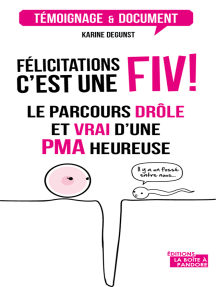 Felicitations C Est Une Fiv De Karine Degunst Livre Electronique Scribd