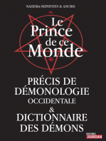 Le Prince de ce Monde: Précis de démonologie occidentale et dictionnaire des démons