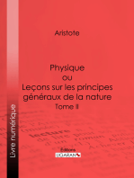 Physique: ou Leçons sur les principes généraux de la nature - Tome II