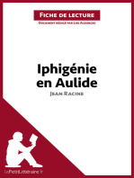 Iphigénie en Aulide de Jean Racine (Fiche de lecture): Résumé complet et analyse détaillée de l'oeuvre