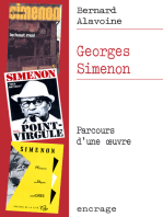 Georges Simenon: Parcours d'une œuvre