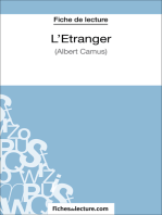 L'Étranger d'Albert Camus (Fiche de lecture): Analyse complète de l'oeuvre
