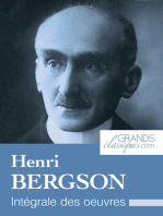 Henri Bergson: Intégrale des œuvres