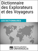Dictionnaire des Explorateurs et des Voyageurs: Les Dictionnaires d'Universalis