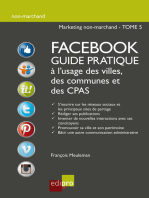 Facebook - Guide pratique à l'usage des villes, des communes et des CPAS: Améliorer la visibilité d'administrations belges grâce aux réseaux sociaux