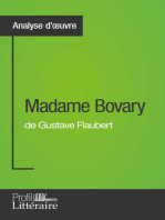 Madame Bovary de Gustave Flaubert (Analyse approfondie): Approfondissez votre lecture des romans classiques et modernes avec Profil-Litteraire.fr
