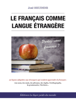 Le français comme langue étrangère: Méthodes, vocabulaire et exercices
