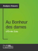 Au Bonheur des dames d'Émile Zola (Analyse approfondie): Approfondissez votre lecture de cette œuvre avec notre profil littéraire (résumé, fiche de lecture et axes de lecture)