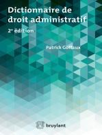 Dictionnaire de droit administratif