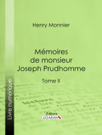 Mémoires de monsieur Joseph Prudhomme: Tome II