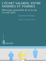 L'écart salarial entre hommes et femmes